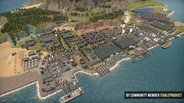 Игра Captain of Industry, скриншот