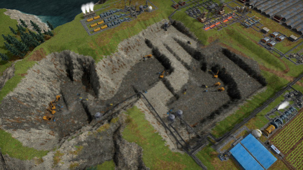 Игра Captain of Industry, скриншот