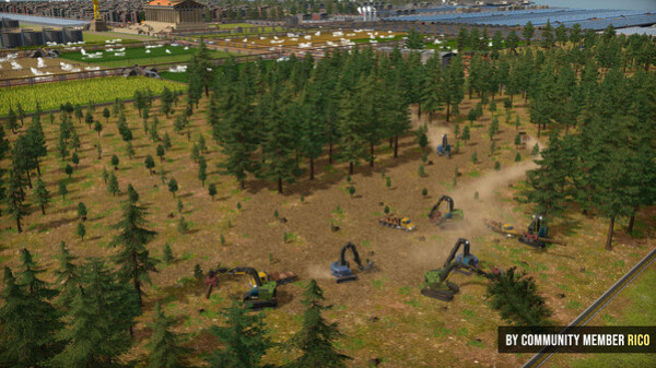 Игра Captain of Industry, скриншот