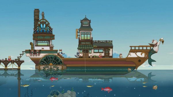 Игра Captain Pawsome, скриншот