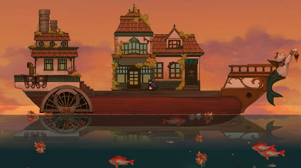 Игра Captain Pawsome, скриншот