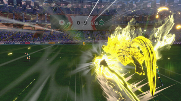 Игра CAPTAIN TSUBASA 2: WORLD FIGHTERS, скриншот