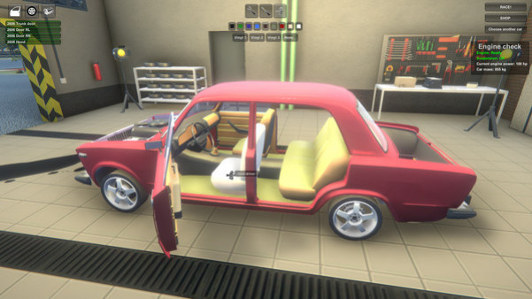 Игра Car Constructor, скриншот
