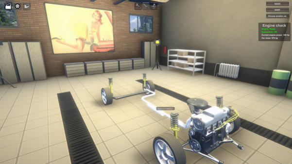 Игра Car Constructor, скриншот