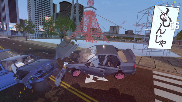 Игра Car Crash Chaos, скриншот