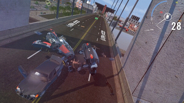 Игра Car Crash Chaos, скриншот