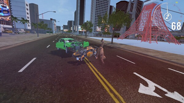 Игра Car Crash Chaos, скриншот