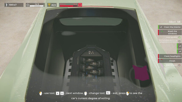 Игра Car Detailing Simulator, скриншот