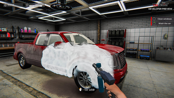 Игра Car Detailing Simulator, скриншот
