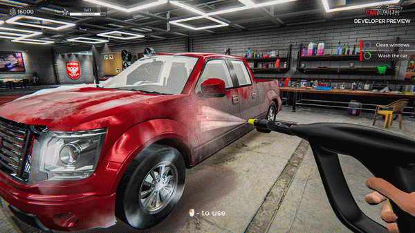 Игра Car Detailing Simulator, скриншот