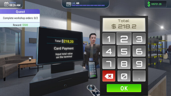 Игра Car Mechanic Shop Simulator, скриншот