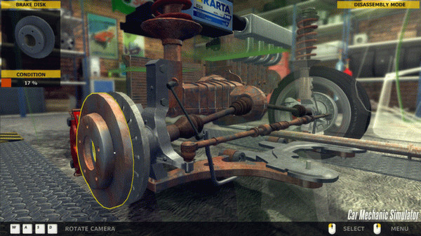Игра Car Mechanic Simulator 2014, скриншот