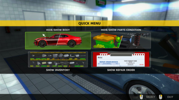 Игра Car Mechanic Simulator 2014, скриншот