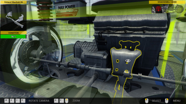 Игра Car Mechanic Simulator 2014, скриншот