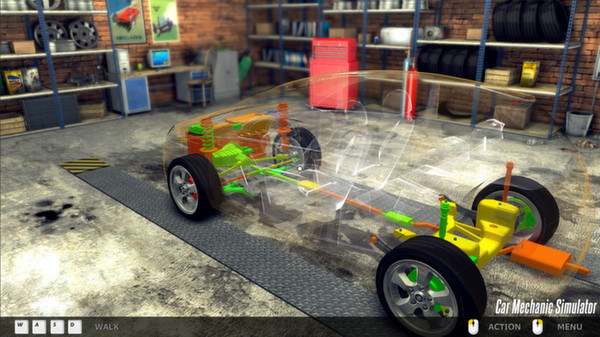 Игра Car Mechanic Simulator 2014, скриншот