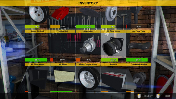 Игра Car Mechanic Simulator 2014, скриншот