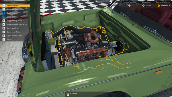 Игра Car Mechanic Simulator 2015 - Bentley, скриншот