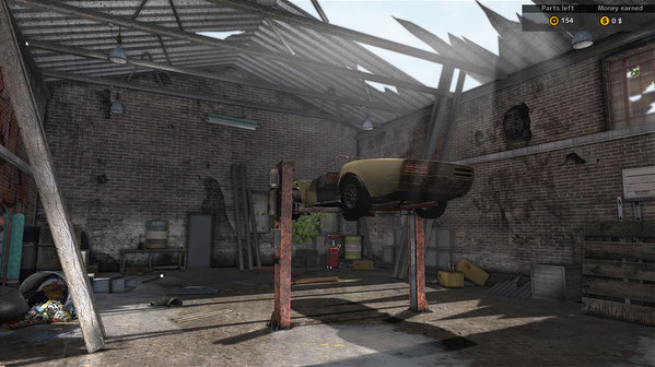 Игра Car Mechanic Simulator 2015 - Car Stripping, скриншот