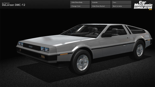 Игра Car Mechanic Simulator 2015 - DeLorean, скриншот