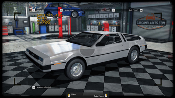 Игра Car Mechanic Simulator 2015 - DeLorean, скриншот