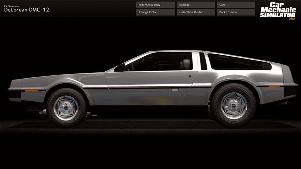Игра Car Mechanic Simulator 2015 - DeLorean, скриншот