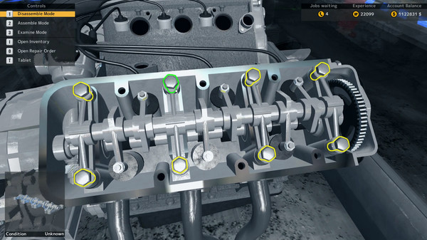Игра Car Mechanic Simulator 2015 - DeLorean, скриншот