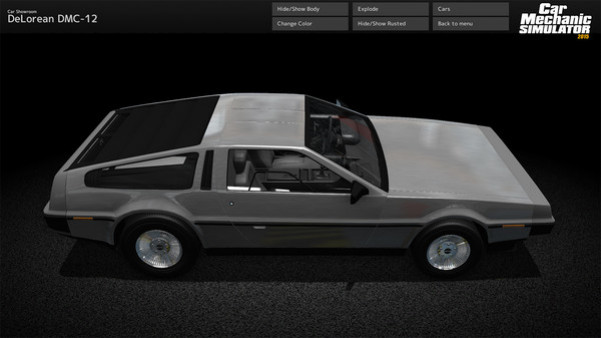 Игра Car Mechanic Simulator 2015 - DeLorean, скриншот