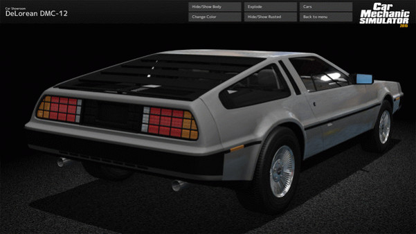 Игра Car Mechanic Simulator 2015 - DeLorean, скриншот