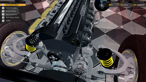 Игра Car Mechanic Simulator 2015 - Maserati, скриншот