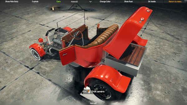 Игра Car Mechanic Simulator 2018 - Hot Rod Custom Cars, скриншот