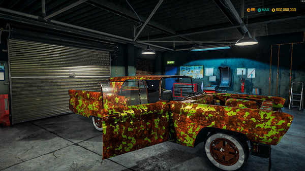 Игра Car Mechanic Simulator 2018 - USA Classics 60s DLC, скриншот