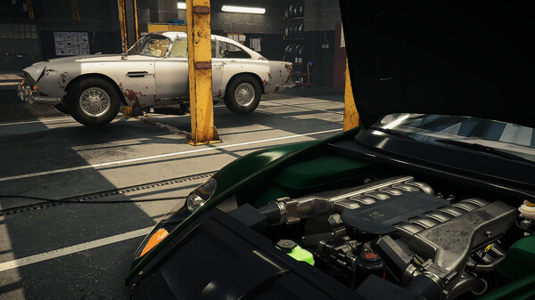 Игра Car Mechanic Simulator 2021 - Aston Martin DLC, скриншот