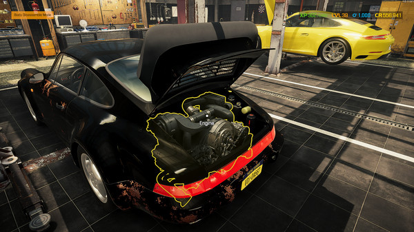 Игра Car Mechanic Simulator 2021 - Porsche Remastered DLC, скриншот