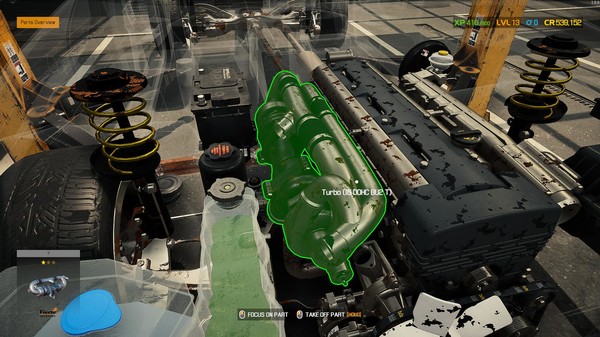 Игра Car Mechanic Simulator 2021, скриншот