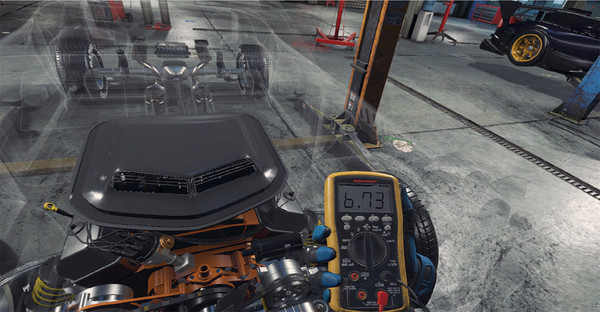 Игра Car Mechanic Simulator VR, скриншот
