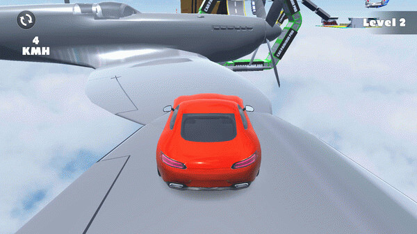Игра Car Parkour, скриншот
