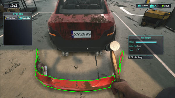 Игра Car Service Simulator, скриншот