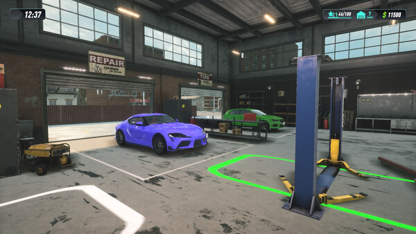Игра Car Service Simulator, скриншот