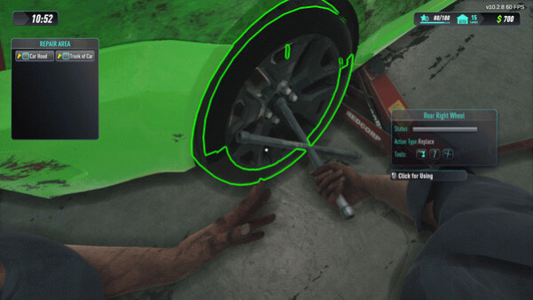 Игра Car Service Simulator, скриншот