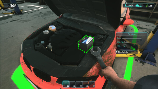 Игра Car Service Simulator, скриншот