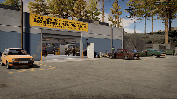 Игра Car Service Together, скриншот