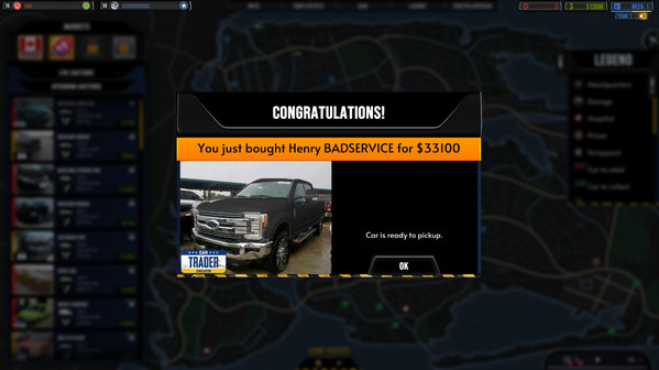 Игра Car Trader Simulator, скриншот