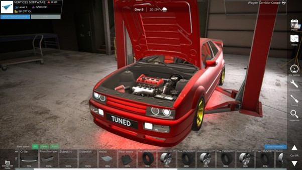 Игра CAR TUNE: Project, скриншот