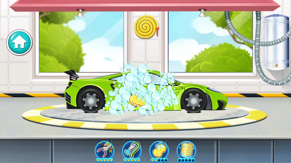 Игра Car Wash, скриншот