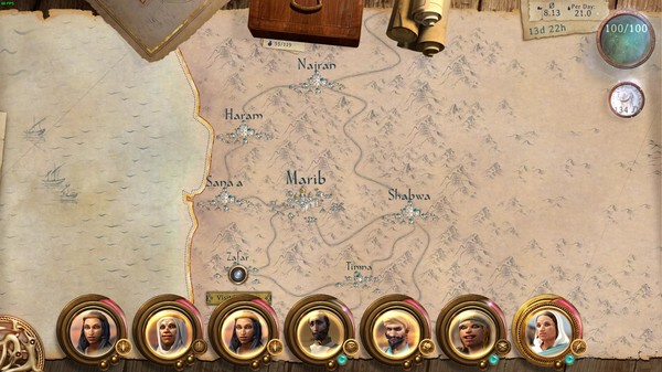 Игра Caravan, скриншот