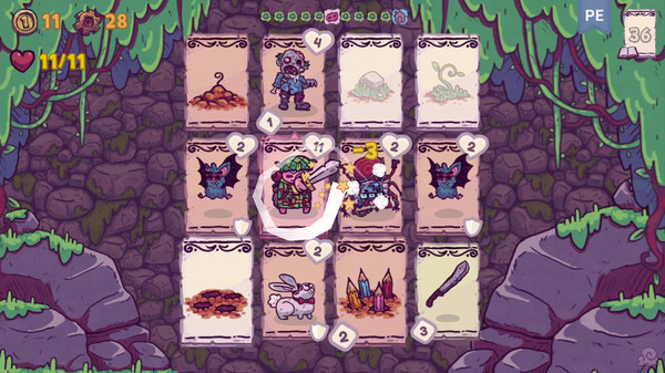 Игра Card Hog, скриншот