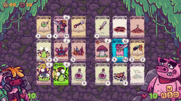 Игра Card Hog, скриншот