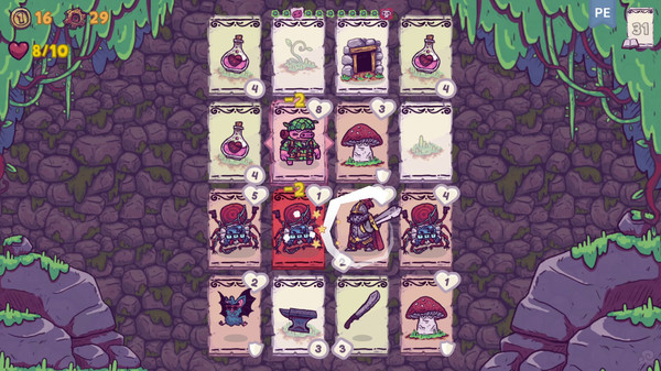 Игра Card Hog, скриншот