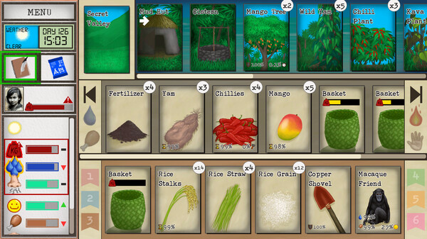 Игра Card Survival: Tropical Island, скриншот