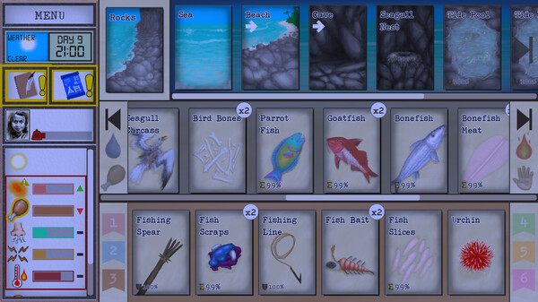 Игра Card Survival: Tropical Island, скриншот